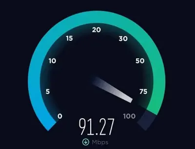 500m宽带wifi测速多少正常