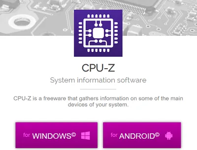 安装CPU-Z工具
