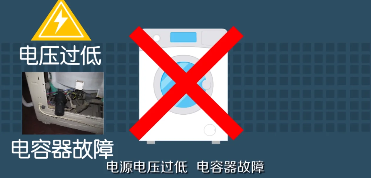 洗衣机电机不转嗡嗡响怎么办