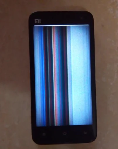 手机摔了屏幕出现竖条纹怎么办