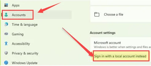 Windows11怎样登录本地用户?Window