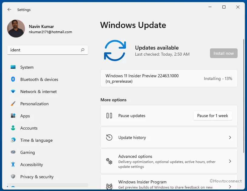 Windows 11 Build 22463.1000 已发
