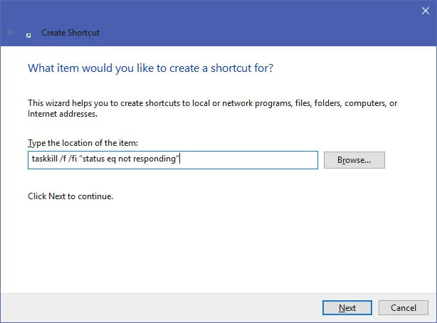 Windows10系统强制关闭正在运行中