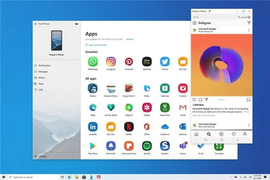 Windows 10用户现在可以同时运行多个Android应用程序