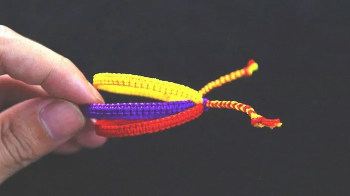 手链的编织的方法