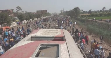埃及一火车出轨造成103人受伤